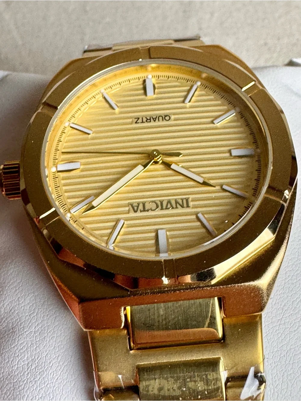 Invicta Celestial Polaris Gold-tone 42mm Quartz Watch 69207 NWT